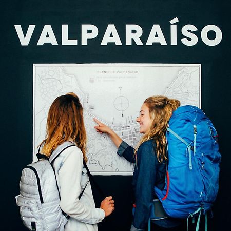 La Joya Hostel Valparaíso Dış mekan fotoğraf