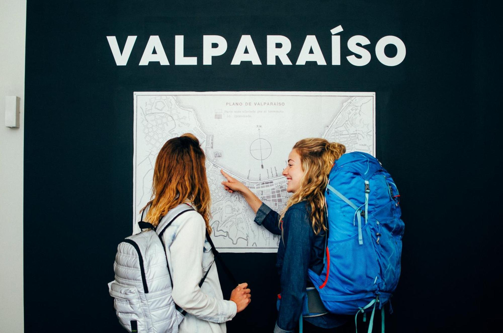 La Joya Hostel Valparaíso Dış mekan fotoğraf