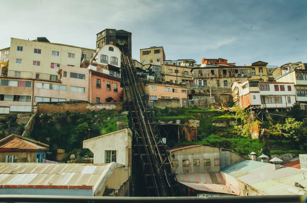 La Joya Hostel Valparaíso Dış mekan fotoğraf