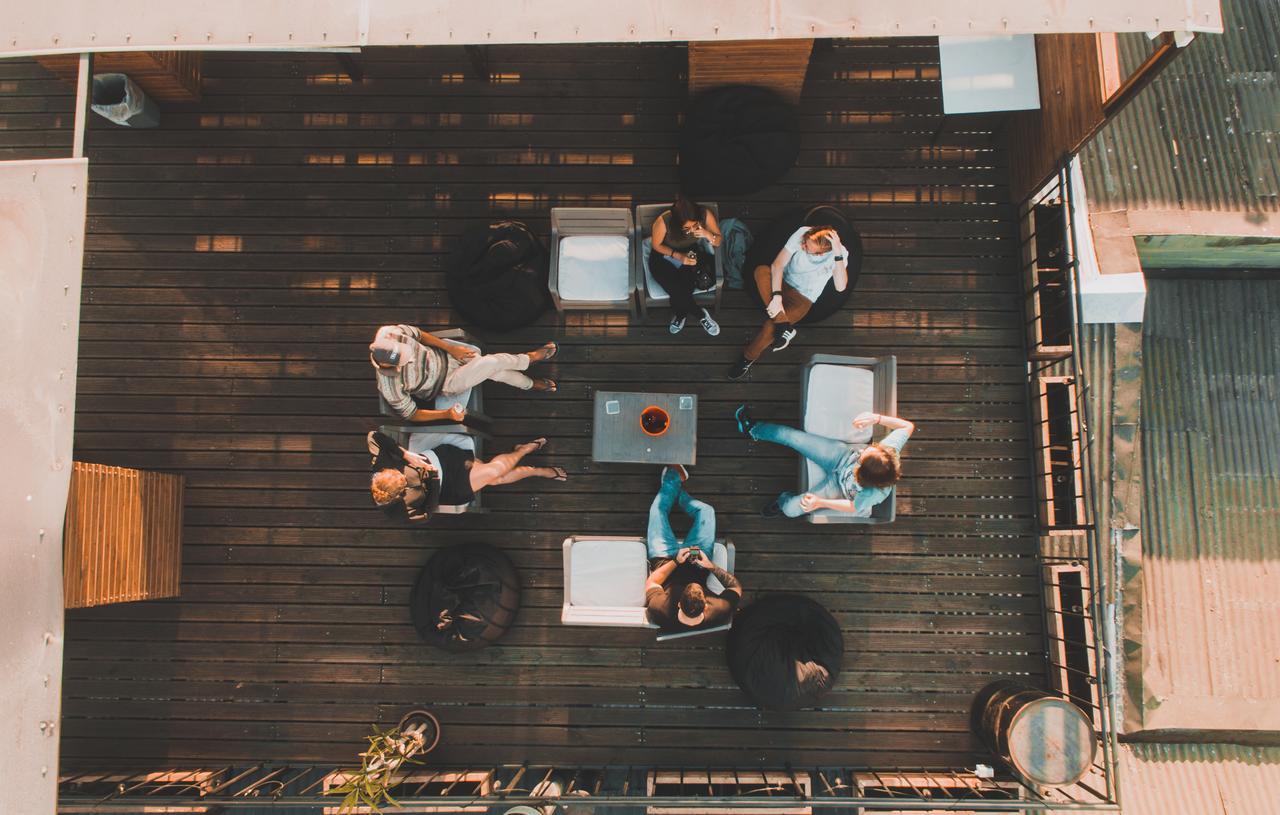 La Joya Hostel Valparaíso Dış mekan fotoğraf